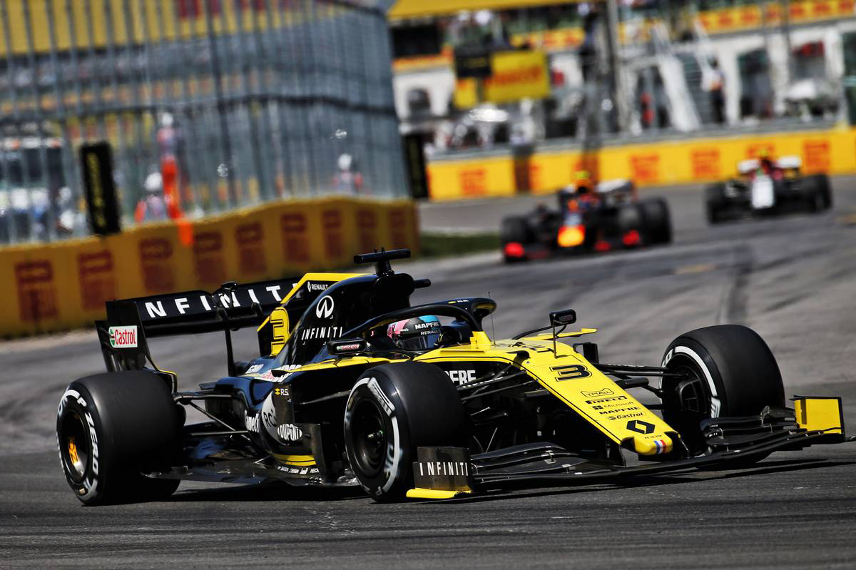 2019年F1第7戦カナダGP　ダニエル・リカルド（ルノー）