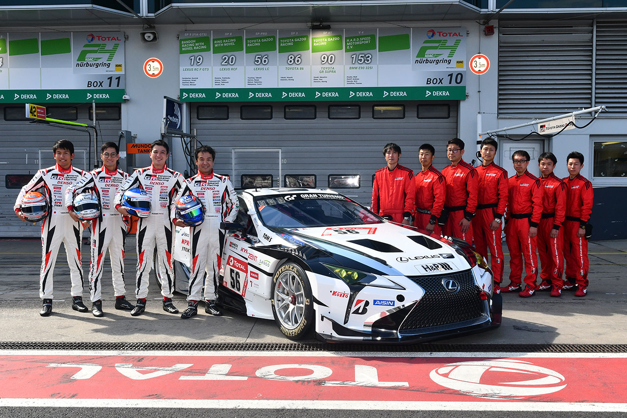 TOYOTA GAZOO RacingのレクサスLCとドライバーたち