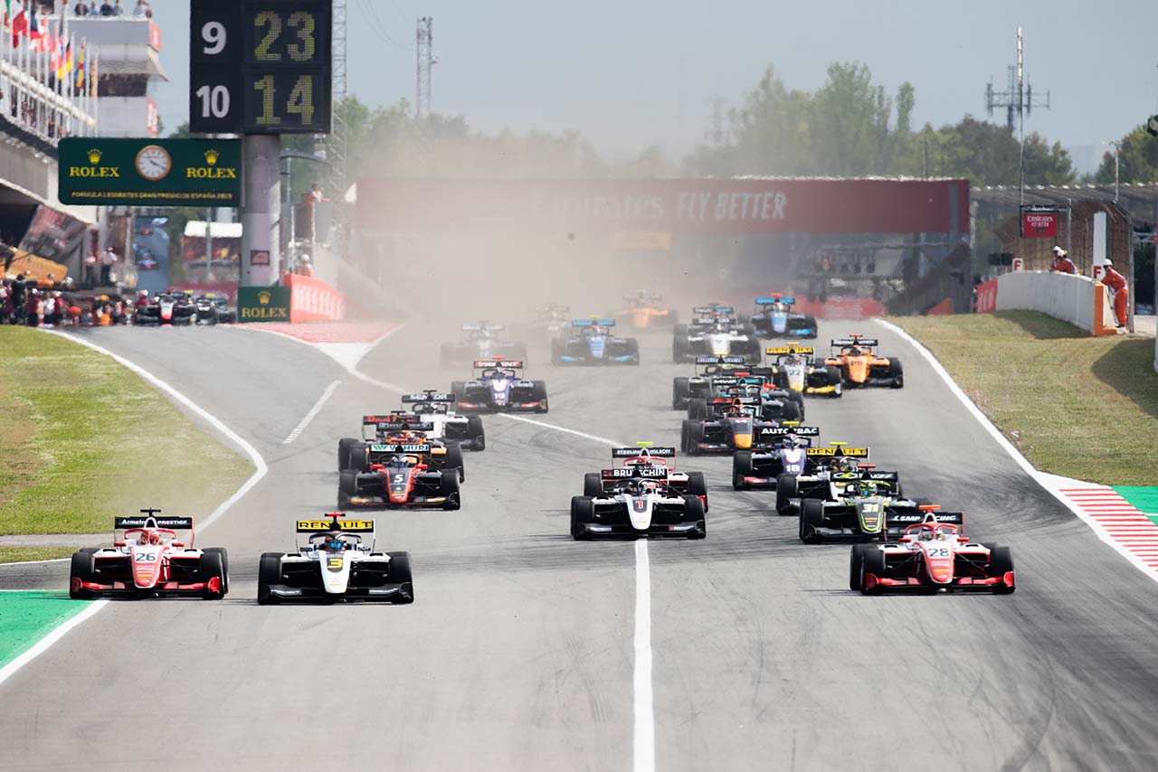 5月10～12日に開幕を迎えた2019年のFIA-F3。大混乱だった2018年FIA-F2と比べても、新車導入の余波は少なかった