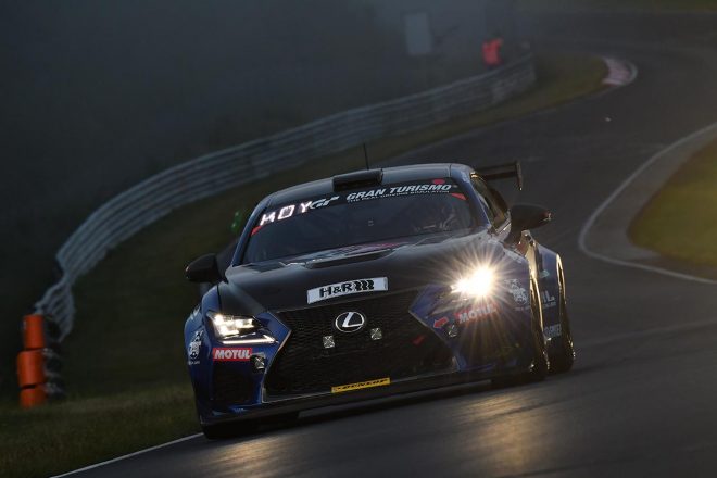 リングレーシング・ウィズ・ノーベルの小山佳延／東徹次郎／松井猛敏／佐々木孝太組レクサスRC F