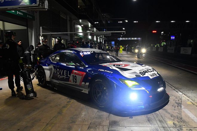 レーシングプロジェクトバンドウ×NOVEL Racingの19号車レクサスRC F GT3