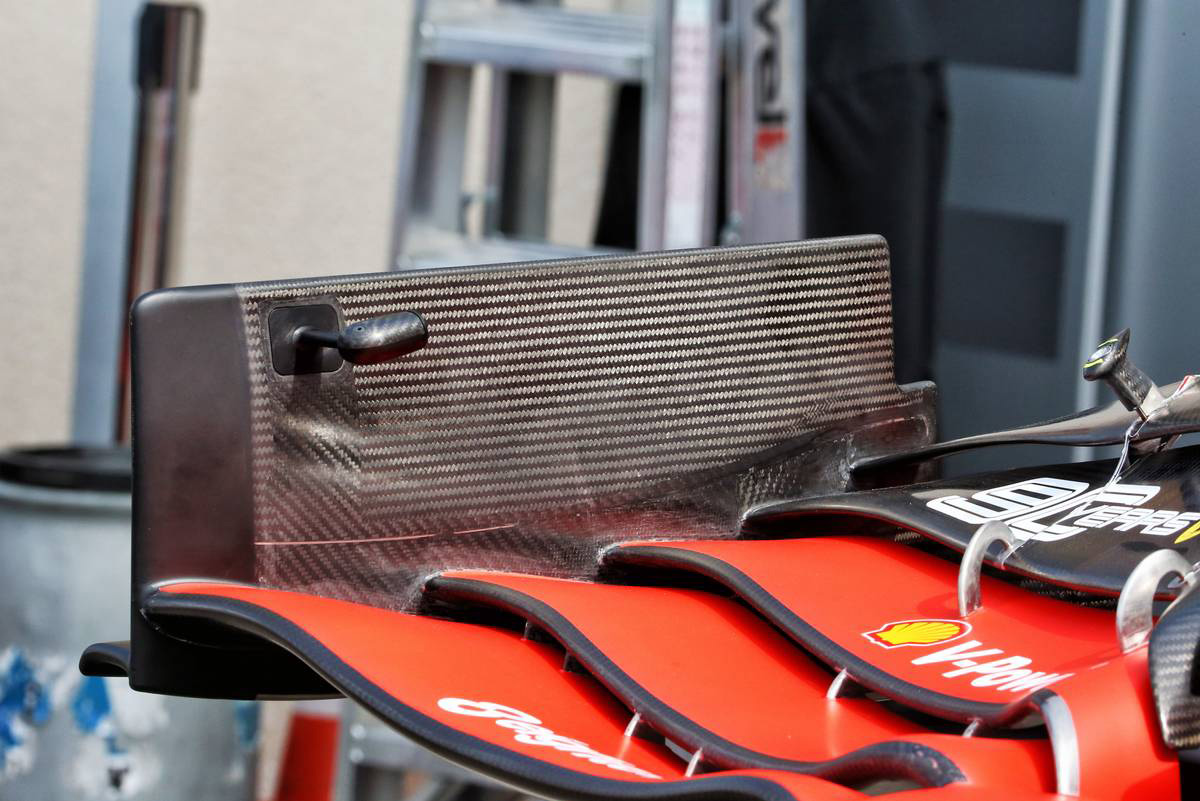 2019年F1第8戦フランスGPに持ち込まれたフェラーリのフロントウイング