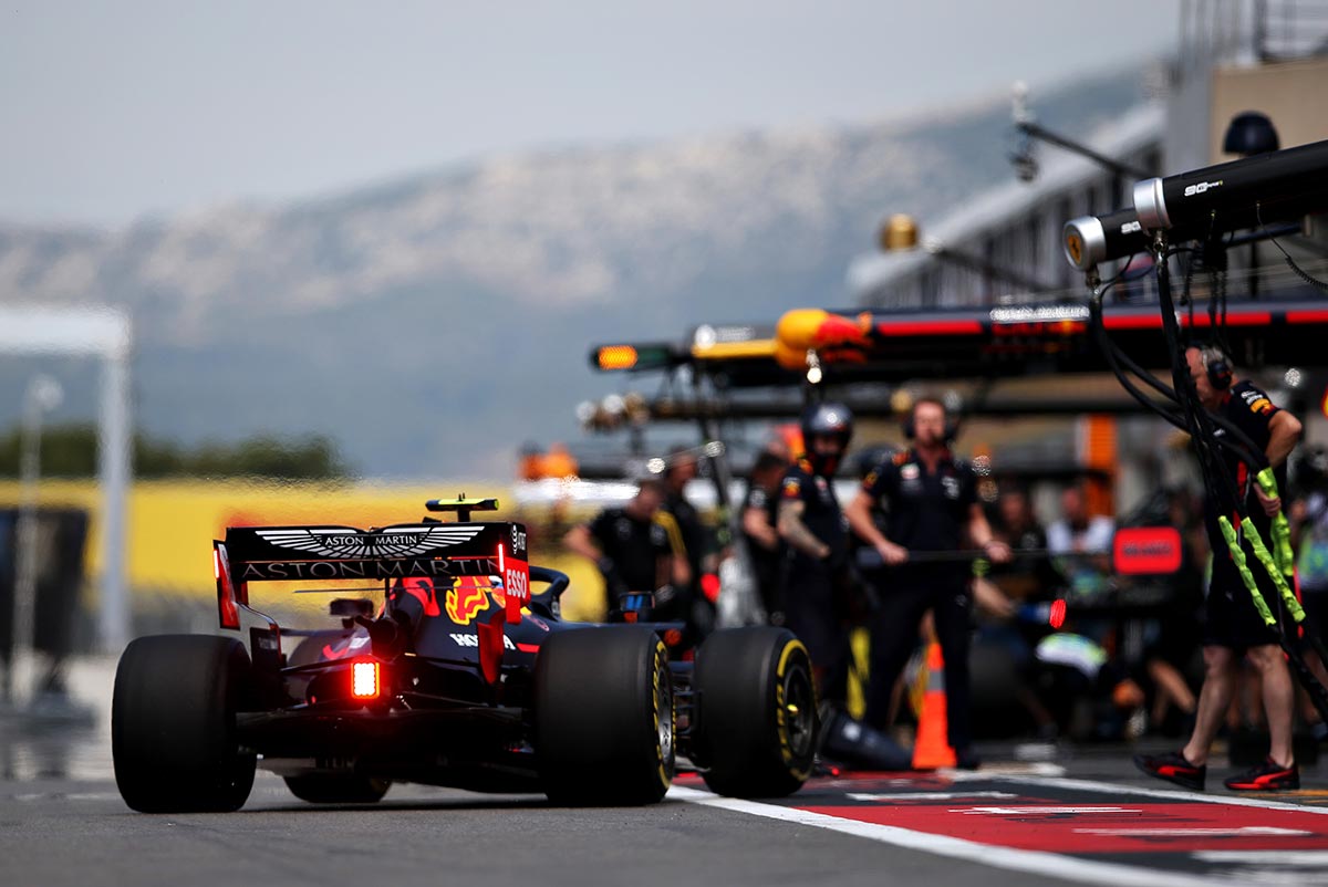 2019年F1第8戦フランスGP　ピエール・ガスリー（レッドブル・ホンダ）