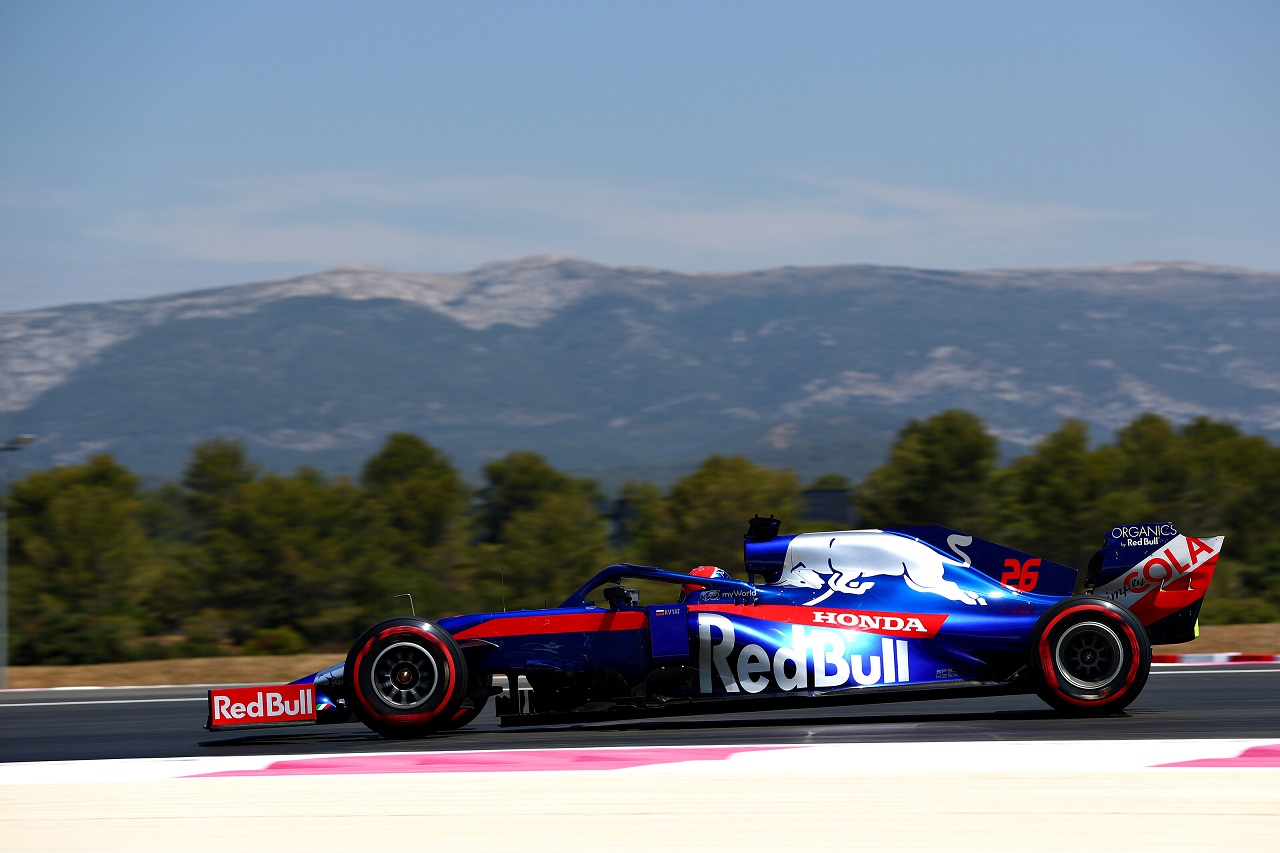 2019年F1第8戦フランスGP　ダニール・クビアト（トロロッソ・ホンダ）