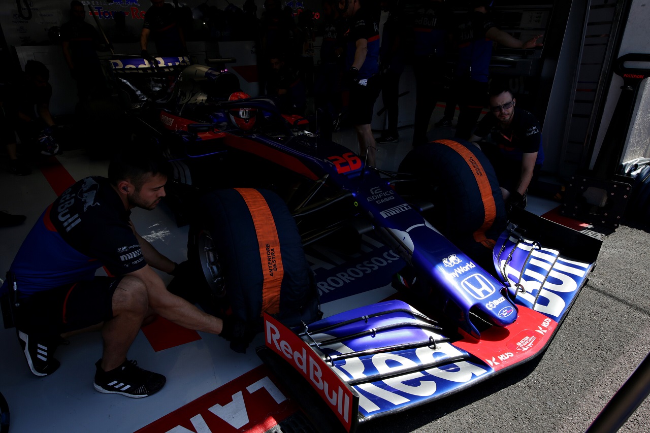 2019年F1第8戦フランスGP　ダニール・クビアト（トロロッソ・ホンダ）