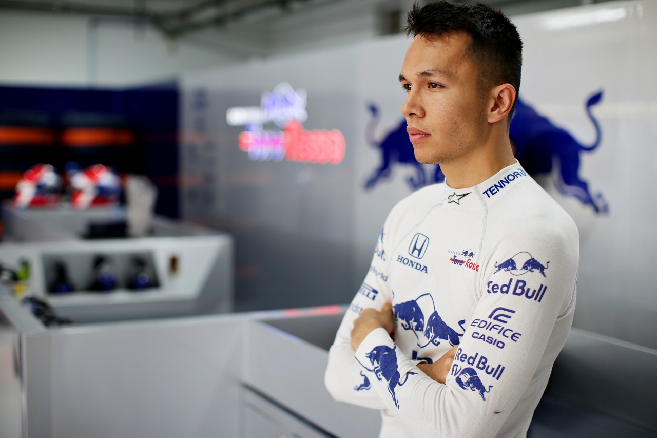 2019年F1第8戦フランスGP　アレクサンダー・アルボン（トロロッソ・ホンダ）