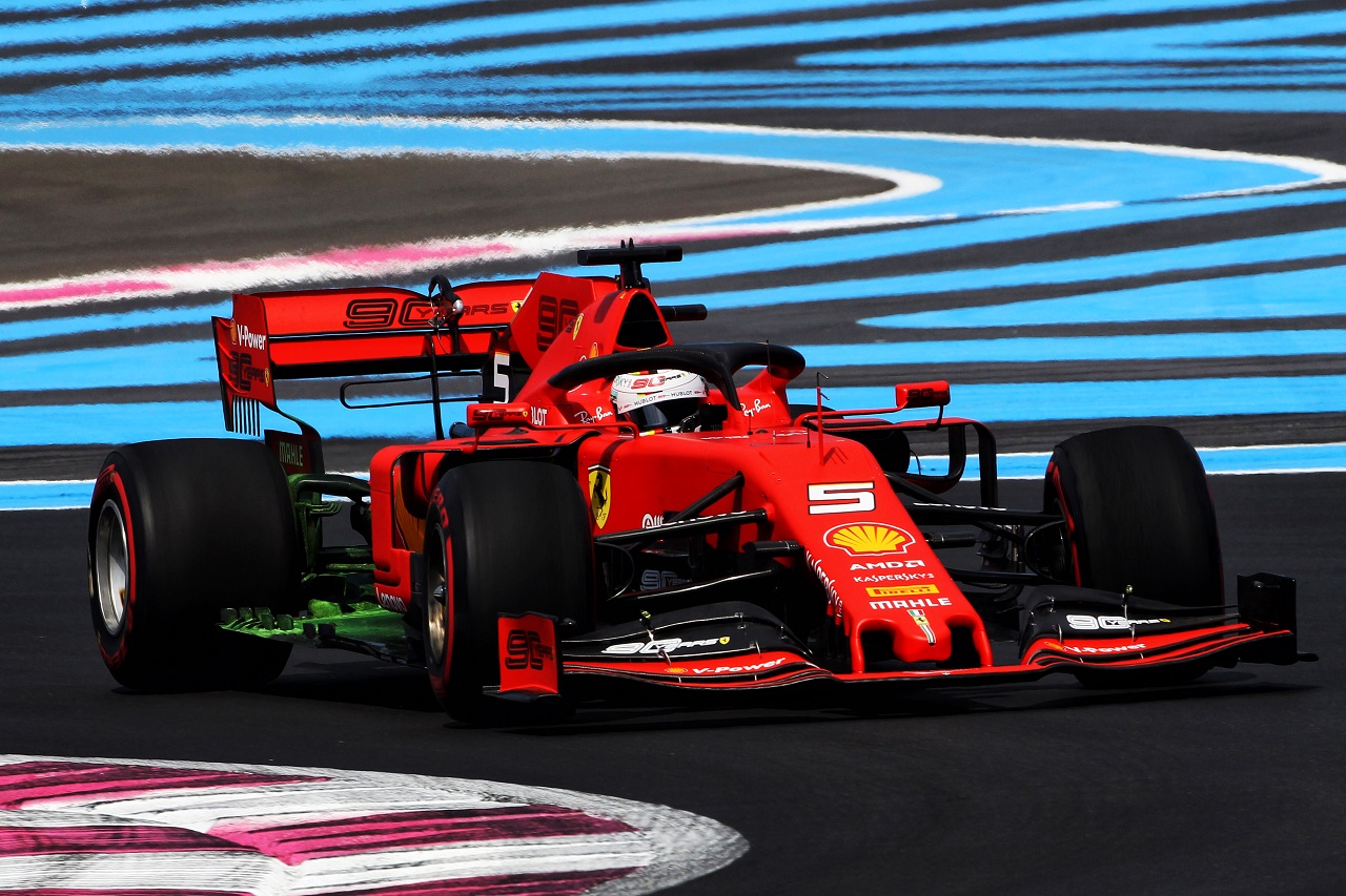 2019年F1第8戦フランスGP　セバスチャン・ベッテル（フェラーリ）