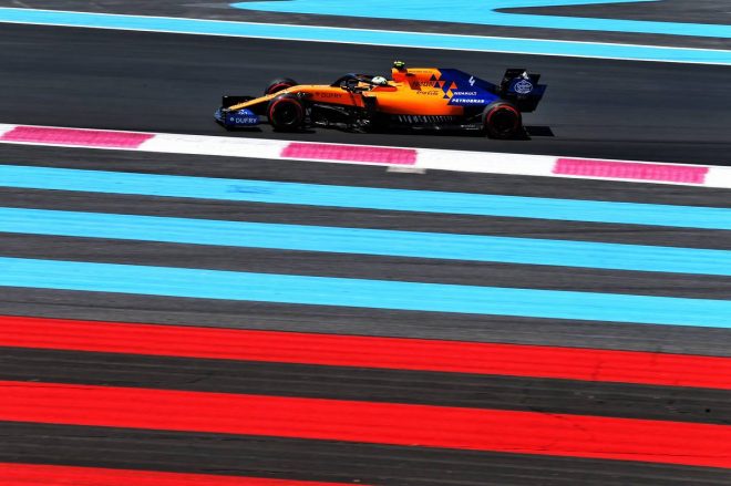 2019年F1第8戦フランスGP　ランド・ノリス（マクラーレン）