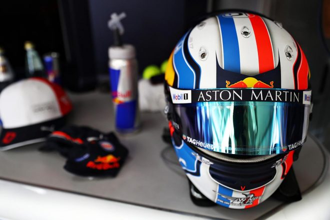 2019年F1第8戦フランスGP　ピエール・ガスリー　ヘルメット（レッドブル・ホンダ）