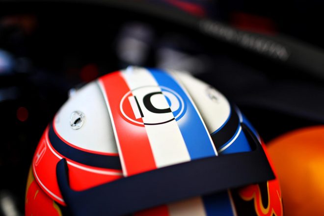 2019年F1第8戦フランスGP　ピエール・ガスリー　ヘルメット（レッドブル・ホンダ）