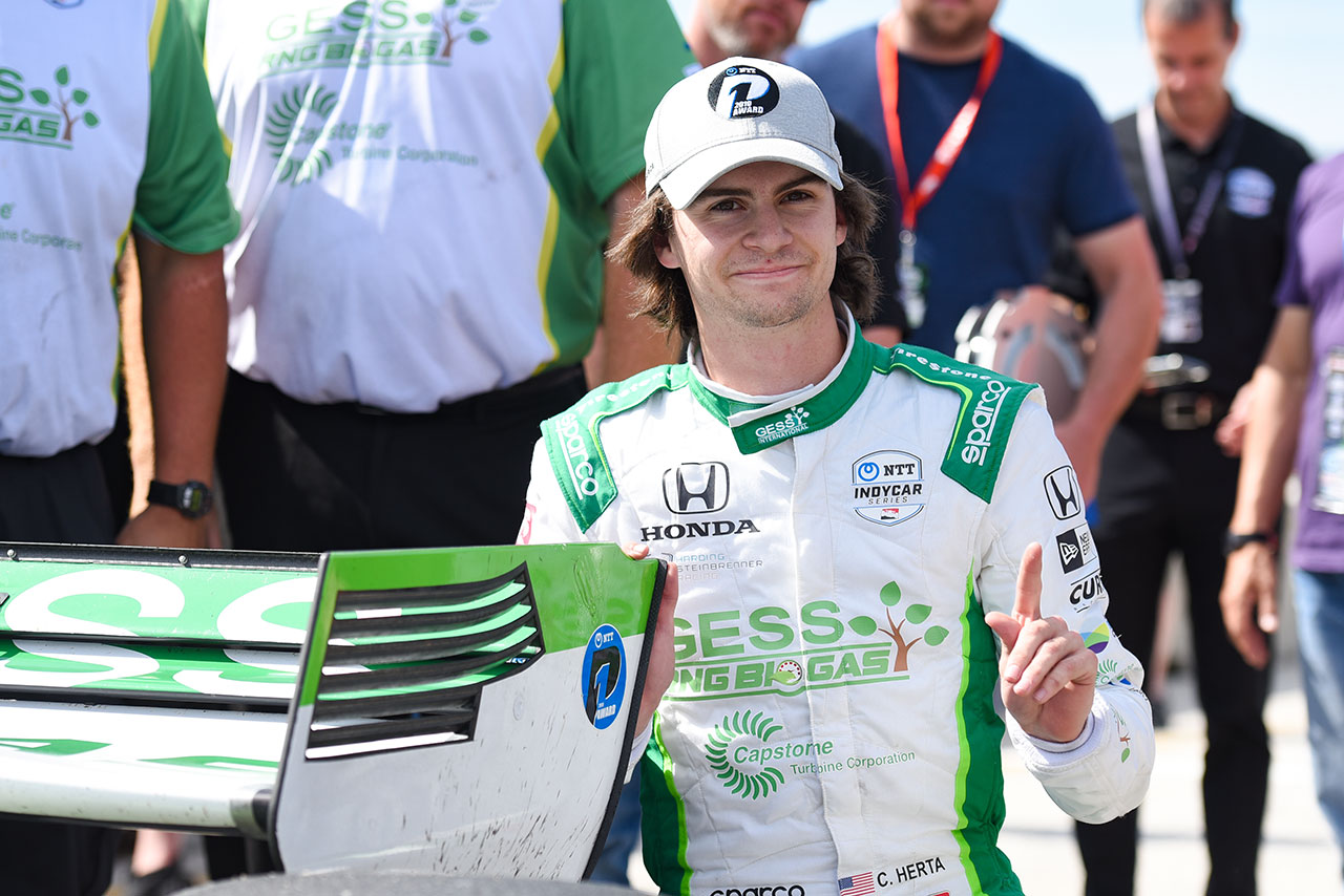 19歳83日で最年少ポールポジション記録を更新した