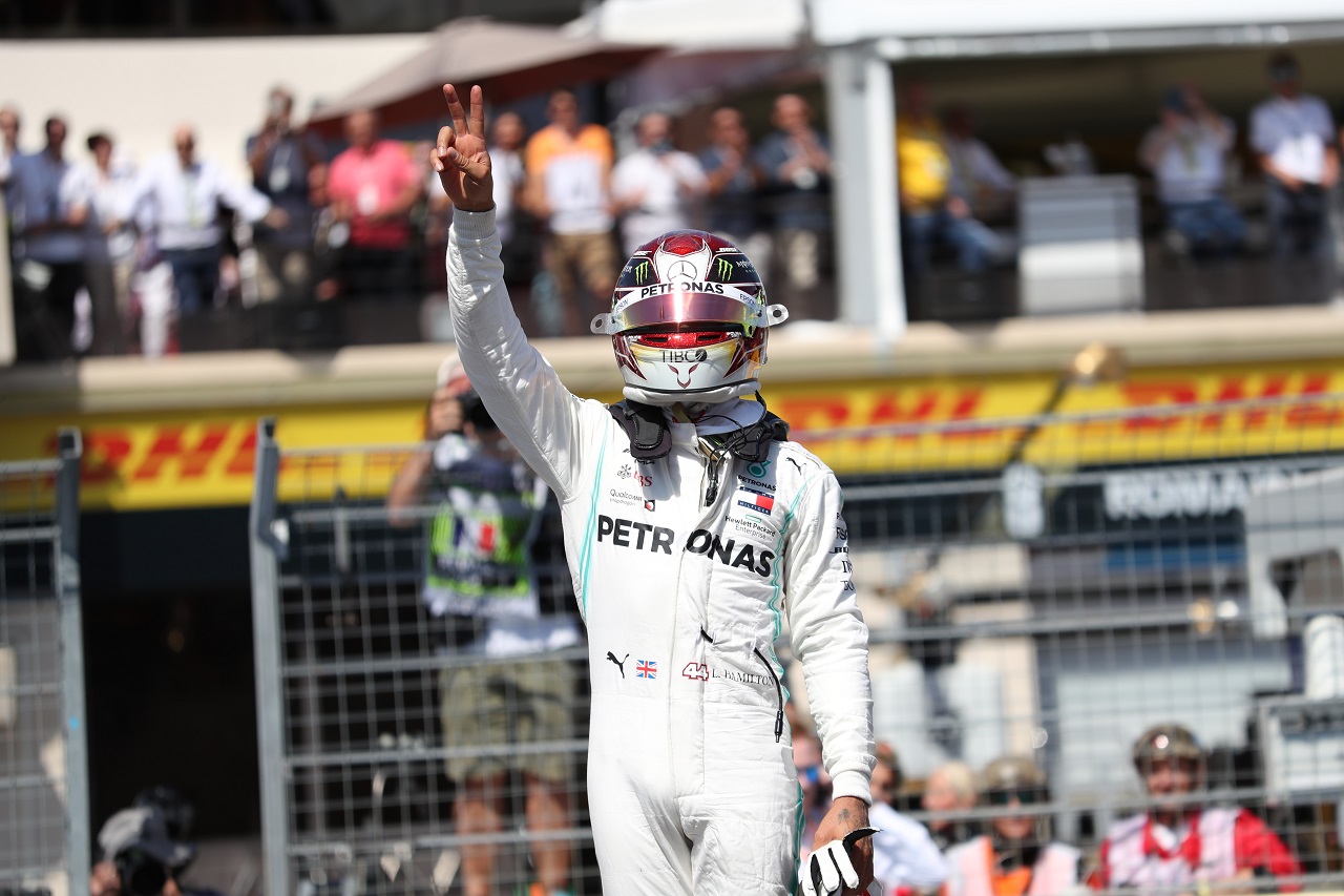 2019年F1第8戦フランスGP　ルイス・ハミルトン（メルセデス）