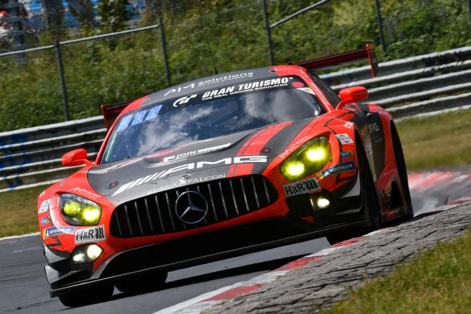 メルセデスAMG・チーム・ブラックファルコンの3号車