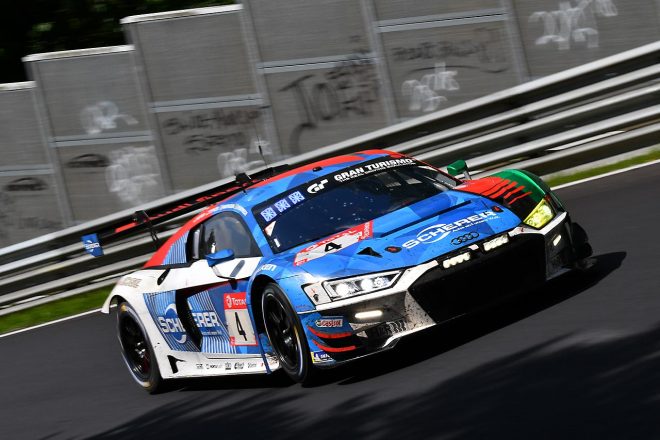 アウディスポーツ・チーム・フェニックスの4号車アウディR8 LMS