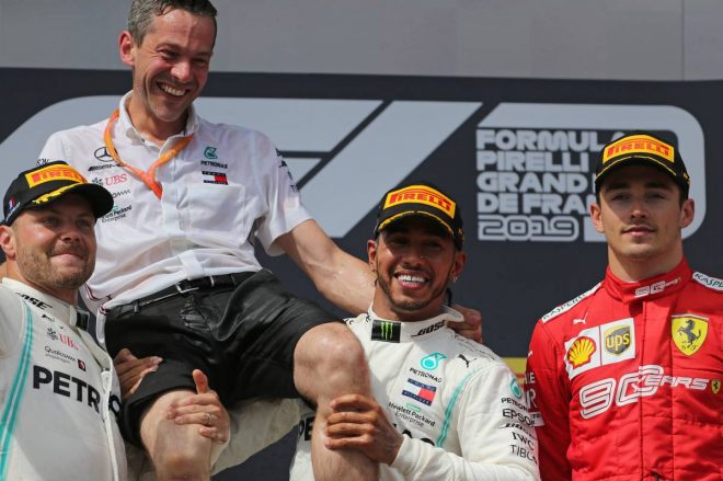 2019年F1第8戦フランスGP　ルイス・ハミルトン（メルセデス）