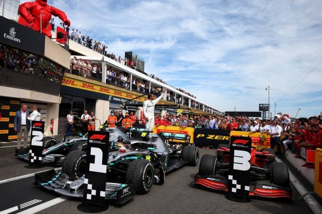 2019年F1第8戦フランスGP　ルイス・ハミルトン（メルセデス）