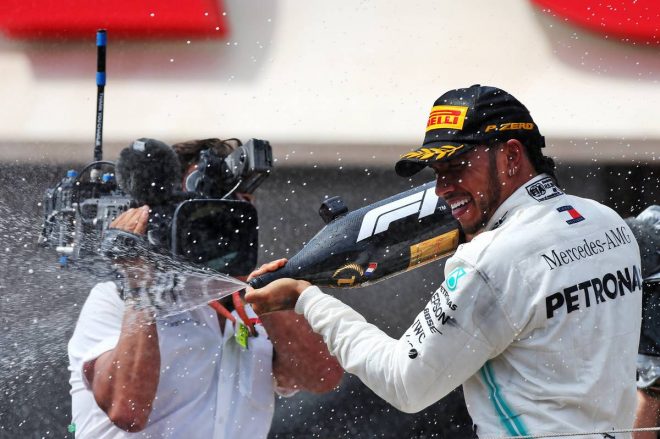 2019年F1第8戦フランスGP　ルイス・ハミルトン（メルセデス）