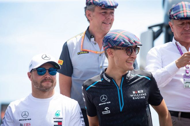 2019年F1第8戦フランスGP　バルテリ・ボッタス、ジョージ・ラッセル