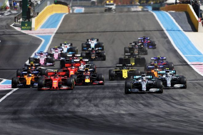 2019年F1第8戦フランスGP　決勝レーススタート