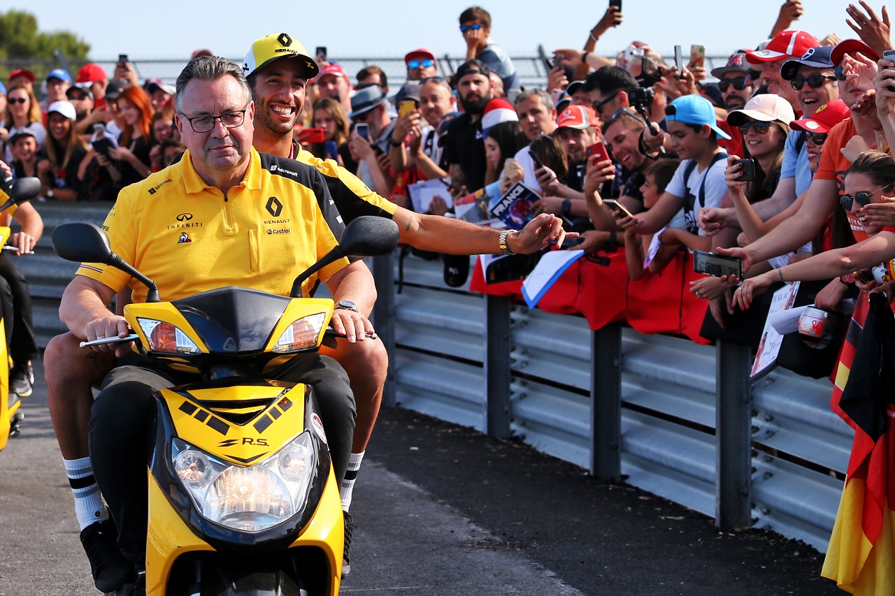 2019年F1第8戦フランスGP　ダニエル・リカルド（ルノー）