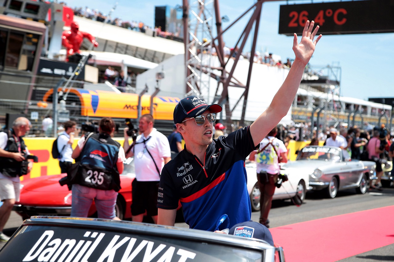 2019年F1第8戦フランスGP　ダニール・クビアト（トロロッソ・ホンダ）