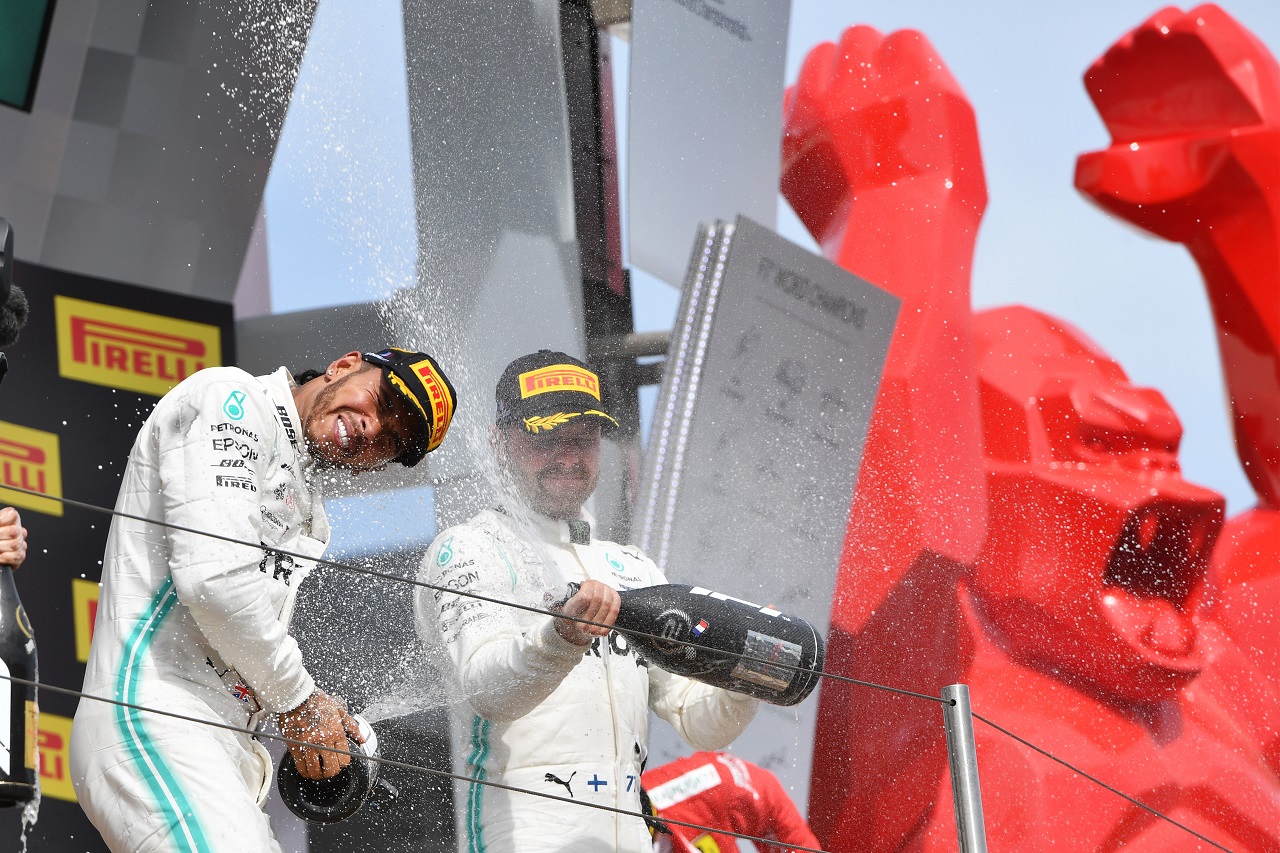 2019年F1第8戦フランスGP　ルイス・ハミルトン（メルセデス）