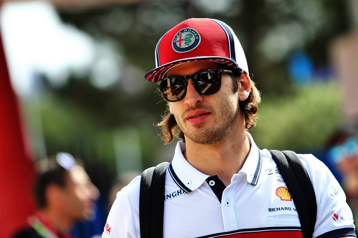 2019年F1第8戦フランスGP　アントニオ・ジョビナッツィ（アルファロメオ）