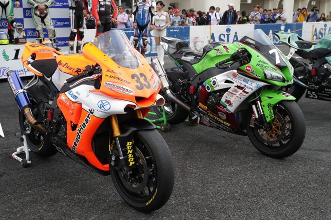 エキシビジョンレースに登場したST1000クラスの車両