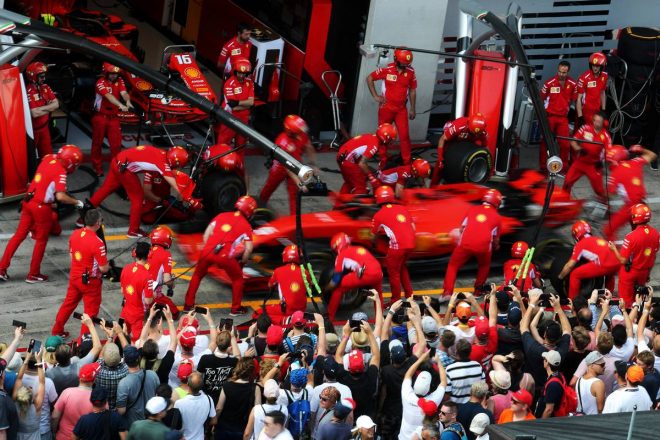 2019年F1第9戦オーストリアGP　ピット練習