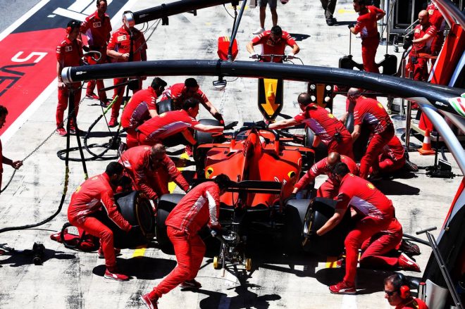 2019年F1第9戦オーストリアGP　セバスチャン・ベッテル（フェラーリ）