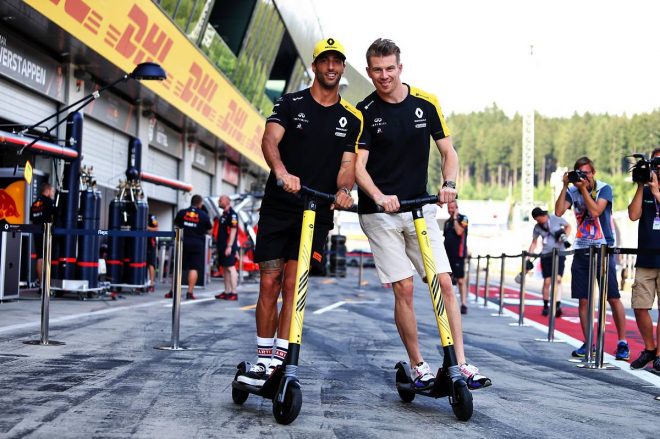 2019年F1第9戦オーストリアGP　ダニエル・リカルド、ニコ・ヒュルケンベルグ（ルノー）