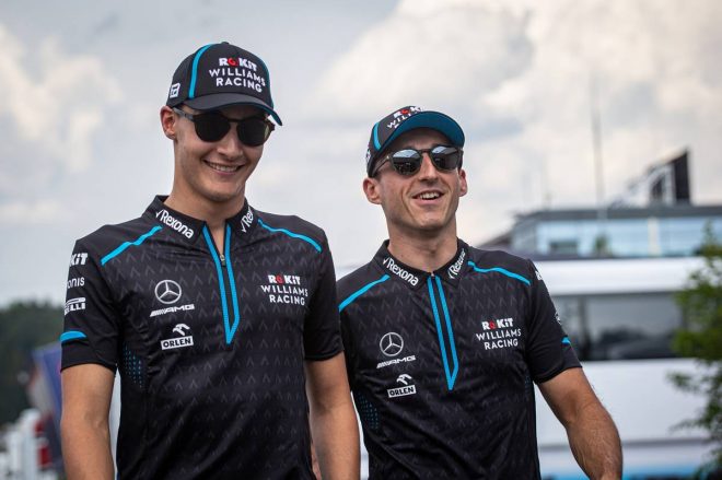 2019年F1第9戦オーストリアGP　ロバート・クビサ、ジョージ・ラッセル（ウイリアムズ）
