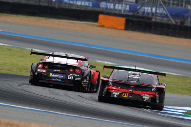 MOTUL AUTECH GT-R、31号車TOYOTA GR SPORTS PRIUS PHV apr GT／2019スーパーGT第4戦タイ