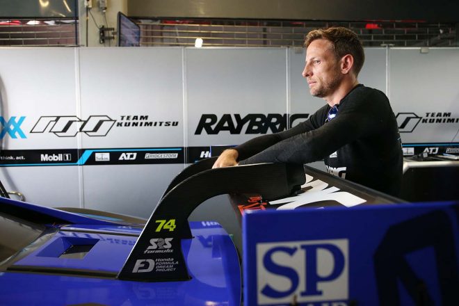 ジェンソン・バトン（RAYBRIG NSX-GT）