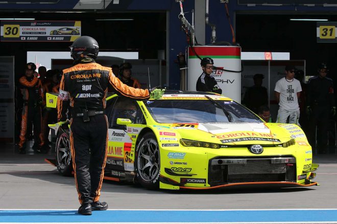 30号車TOYOTA GR SPORTS PRIUS PHV apr GT／2019スーパーGT第4戦タイ