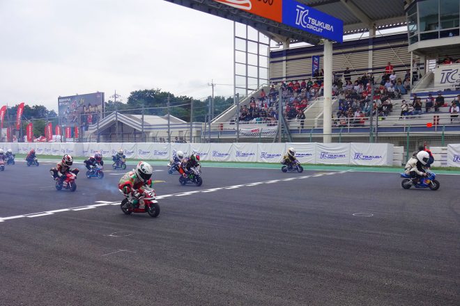 ポケバイレースのスタートシーン