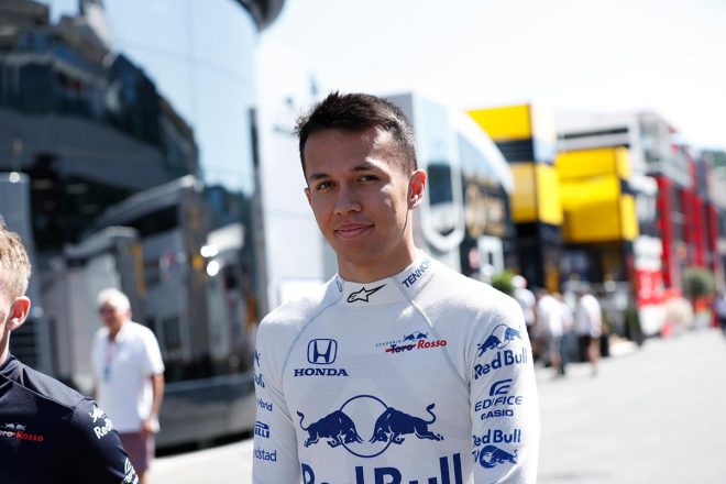 2019年F1第9戦オーストリアGP　アレクサンダー・アルボン（トロロッソ・ホンダ）