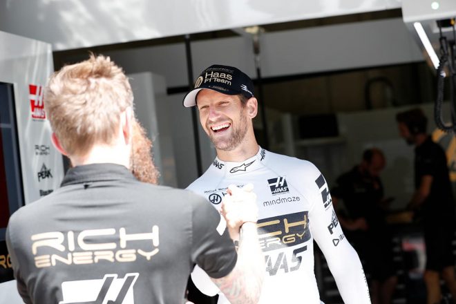 2019年F1第9戦オーストリアGP　ロマン・グロージャン（ハース）