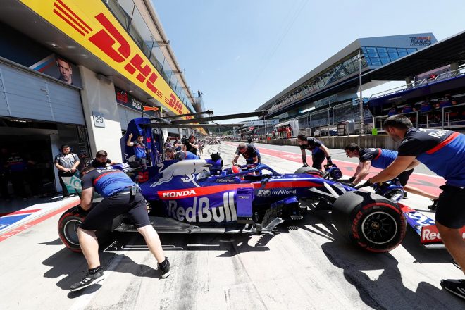 2019年F1第9戦オーストリアGP　ダニール・クビアト（トロロッソ・ホンダ）