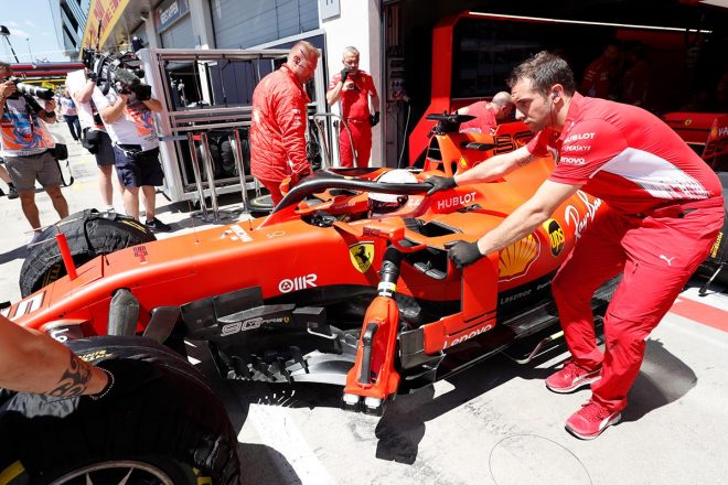 2019年F1第9戦オーストリアGP　セバスチャン・ベッテル（フェラーリ）