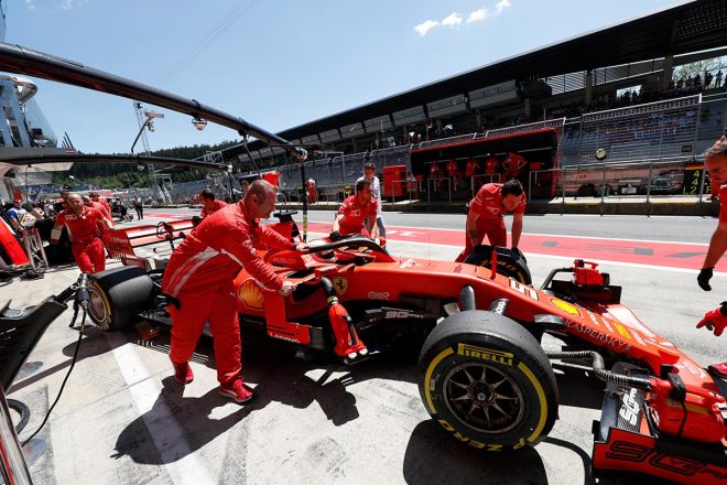 2019年F1第9戦オーストリアGP　セバスチャン・ベッテル（フェラーリ）