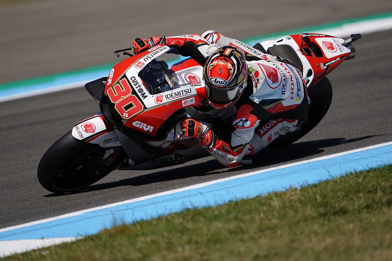 フリー走行3回目で4番手につけ、予選Q2へのダイレクト進出を決めた中上