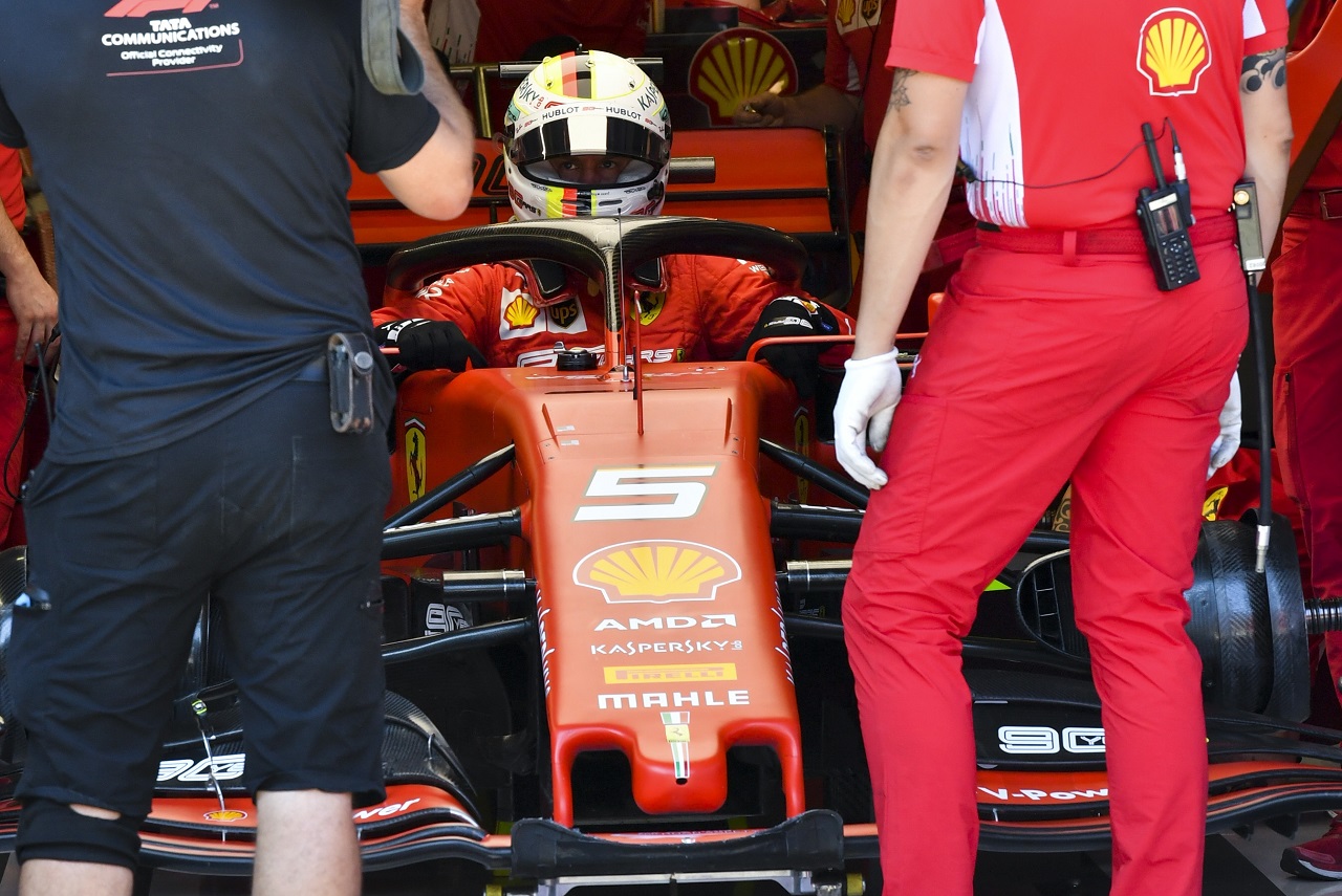 2019年F1第9戦オーストリアGP　セバスチャン・ベッテル（フェラーリ）