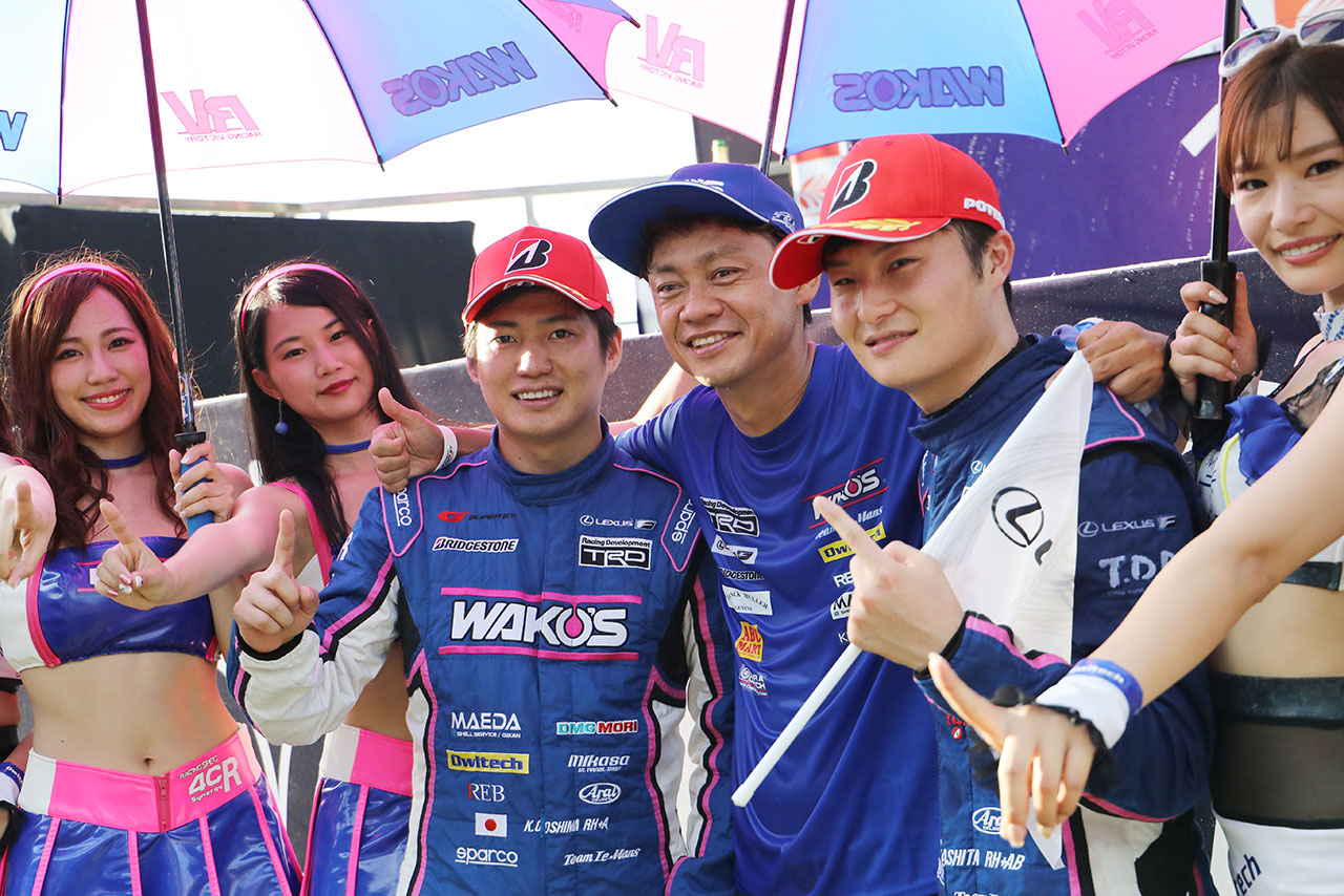 ポール・トゥ・ウインを飾ったWAKO’S 4CR LC500