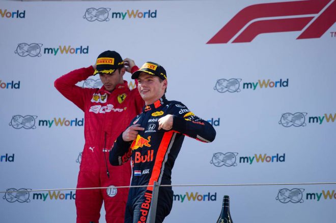 2019年F1第9戦オーストリアGP　マックス・フェルスタッペン（レッドブル・ホンダ）