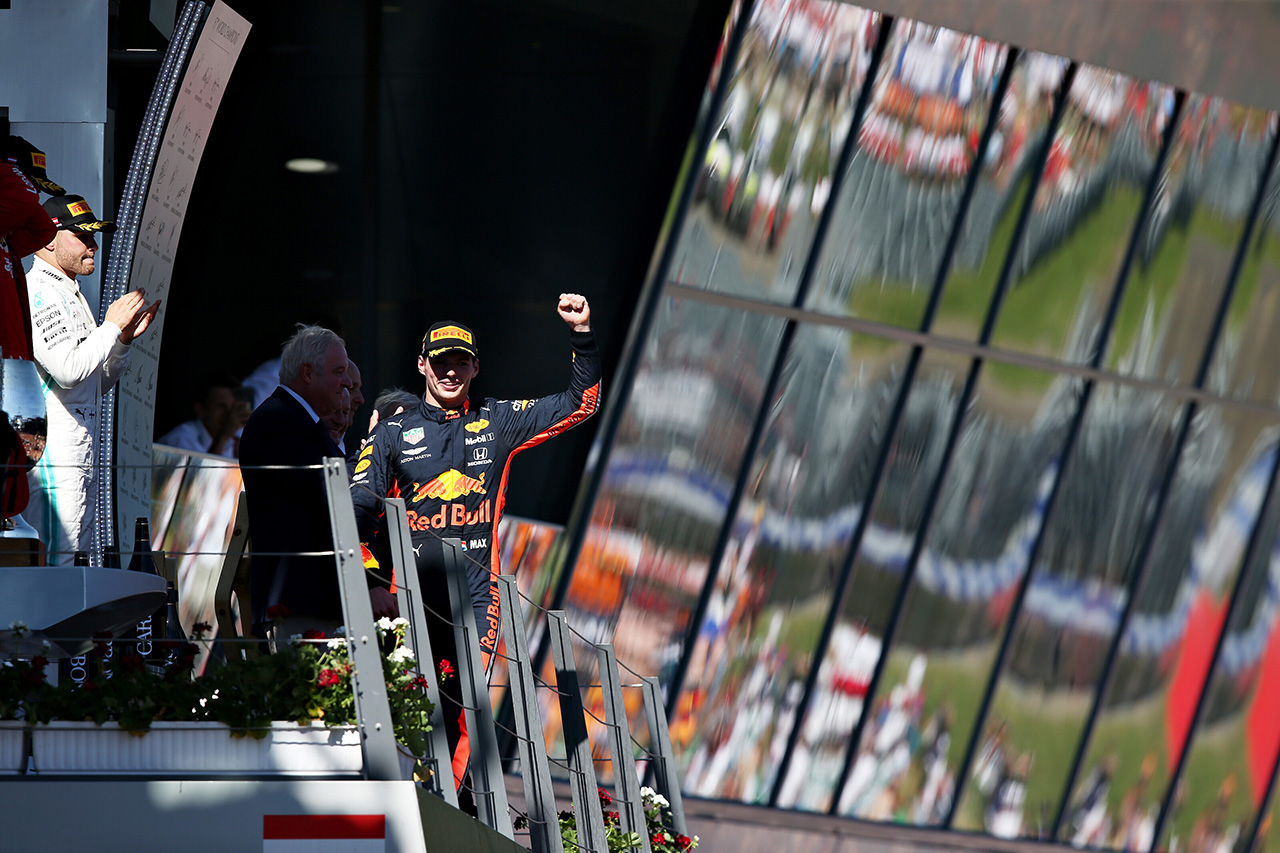 2019年F1第9戦オーストリアGP　マックス・フェルスタッペン（レッドブル・ホンダ）