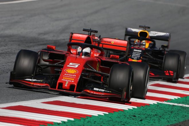 2019年F1第9戦オーストリアGP　セバスチャン・ベッテル（フェラーリ）