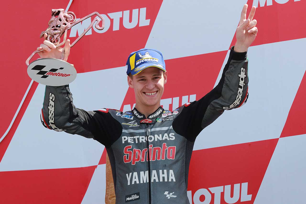 ファビオ・クアルタラロ（ペトロナス・ヤマハSRT）