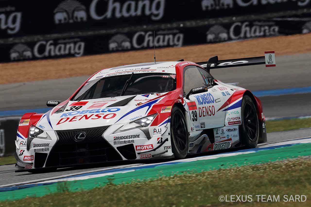 DENSO KOBELCO SARD LC500（ヘイキ・コバライネン／中山雄一）