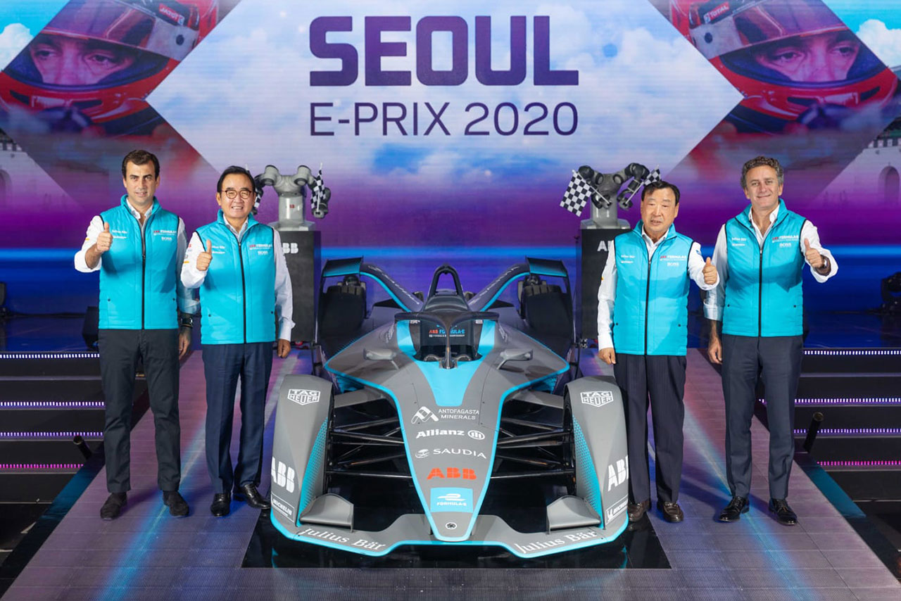 フォーミュラEラウンチイベントをソウルで開催